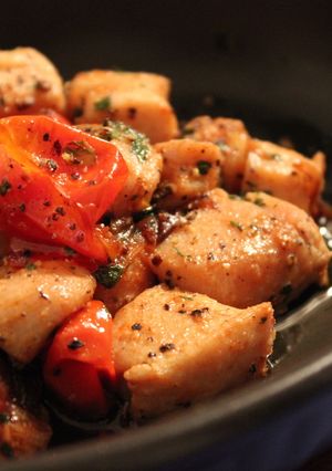 さっぱりチキンのサイコロステーキ！-レシピのメイン写真