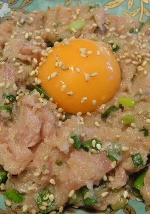 ねぎとろユッケ♪-レシピのメイン写真