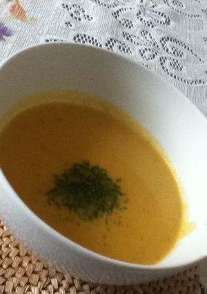 ☆人参とひよこ豆のスープの巻☆-レシピのメイン写真
