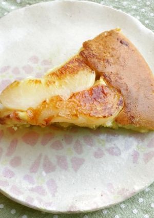☆簡単☆桃のパンケーキ-レシピのメイン写真