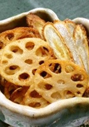 ゴボウとレンコンチップ☆-レシピのメイン写真