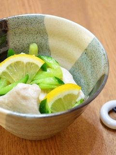 塩麹蒸し鶏ときゅうりのレモン和え-レシピのメイン写真