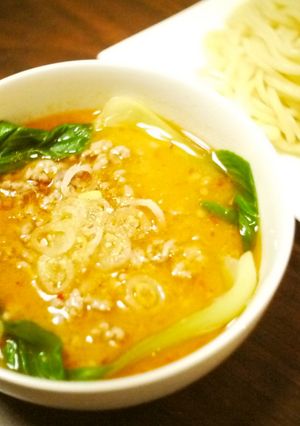 簡単!ゴマだれで作る担々つけ麺-レシピのメイン写真