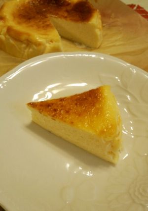 *ベイクドチーズケーキ*簡単クリーミー♪-レシピのメイン写真