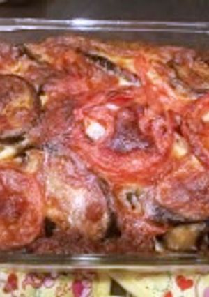 オーブンで☆ナスとトマトのチーズ焼き-レシピのメイン写真