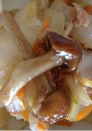 暑い夏につるとろ白菜なめこのツナ煮-レシピのメイン写真