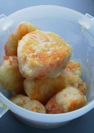 卵不要♪簡単★豆腐ハンバーグ〜離乳食に〜-レシピのメイン写真