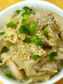 チキンの塩だれ丼-レシピのメイン写真