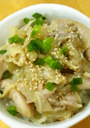 チキンの塩だれ丼-レシピのメイン写真