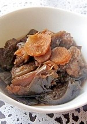ひんやり♪ ナスの生姜煮-レシピのメイン写真