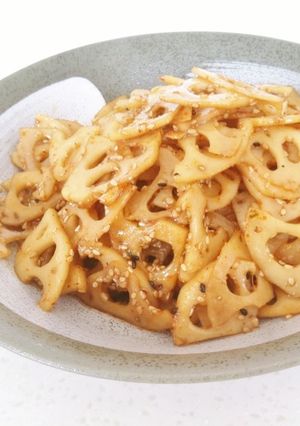 麺つゆで基本の和食　きんぴら蓮根-レシピのメイン写真