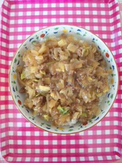 市販のタレで☆簡単すきやき丼-レシピのメイン写真