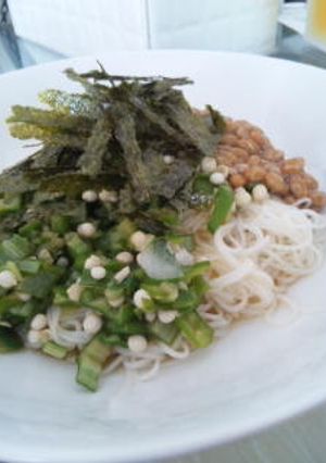 ネバトロそうめん♪-レシピのメイン写真