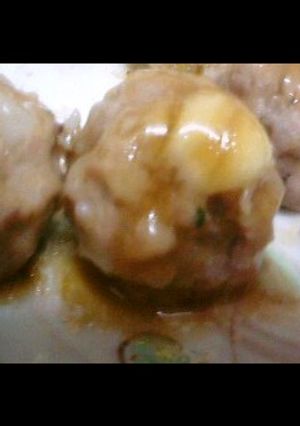チーズinミートボール-レシピのメイン写真