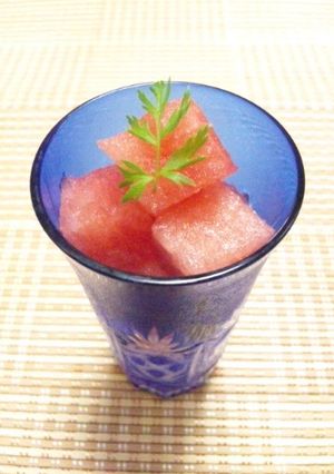 大人限定！！〜すいかの美味しい食べ方〜-レシピのメイン写真