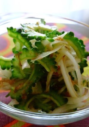 ゴーヤの土佐酢和え-レシピのメイン写真