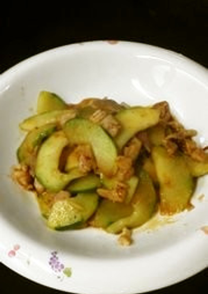 はぐらうりの豚肉炒め-レシピのメイン写真