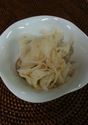 大根の酢味噌和え-レシピのメイン写真