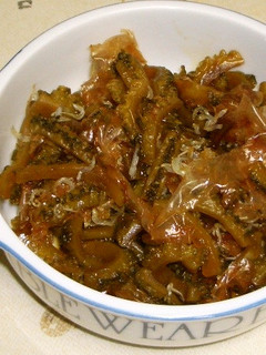 ゴーヤの佃煮-レシピのメイン写真