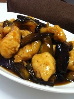 簡単♪とろりナスと鶏胸の甘辛炒め♡-レシピのメイン写真