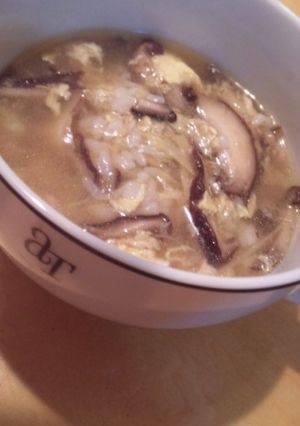 うまみたっぷり、キノコ生姜スープ飯-レシピのメイン写真