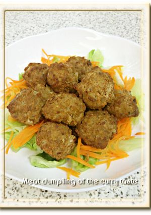 カレー肉団子♪-レシピのメイン写真
