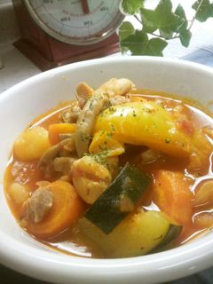 ☆お野菜たっぷり~トマトのチキン煮込み☆-レシピのメイン写真