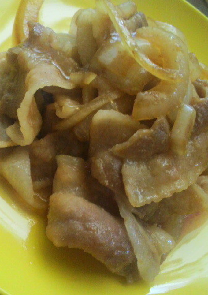 簡単☆豚しょうが焼き-レシピのメイン写真