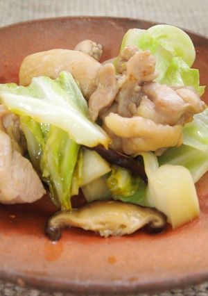 鶏とキャベツのレモン醤油炒め-レシピのメイン写真