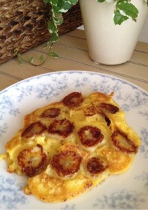 豆腐入りふわふわオムレット-レシピのメイン写真