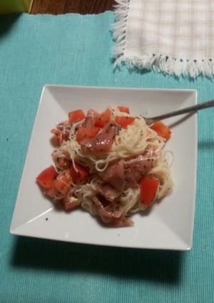 冷製パスタ風そうめん-レシピのメイン写真