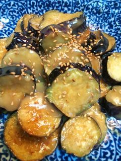 揚げ茄子の酢味噌和え-レシピのメイン写真