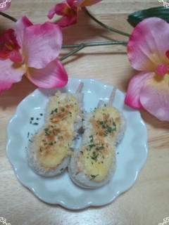 お弁当に♪クルクル竹輪のマヨパン粉焼き-レシピのメイン写真