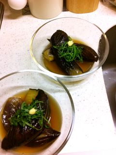 しそでさっぱり!なすの煮浸し-レシピのメイン写真