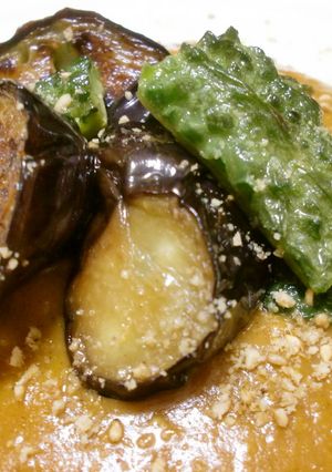 【夏のスタミナお料理】夏野菜のゴマカレー-レシピのメイン写真