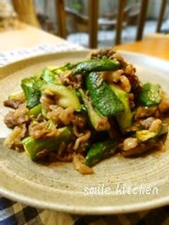 干しきゅうりと牛肉のオイスターソース炒め-レシピのメイン写真