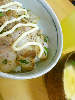 超早!ネギ塩だれ豚バラ丼-レシピのメイン写真