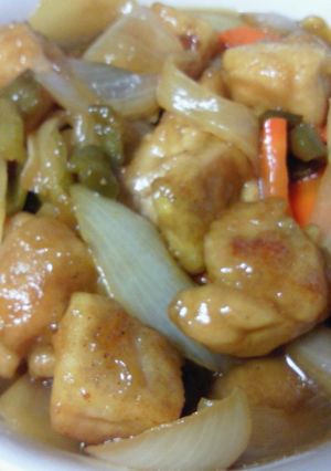 簡単♪鶏もも肉の甘酢炒め-レシピのメイン写真