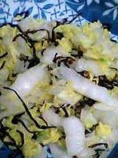 白菜の塩昆布漬け-レシピのメイン写真