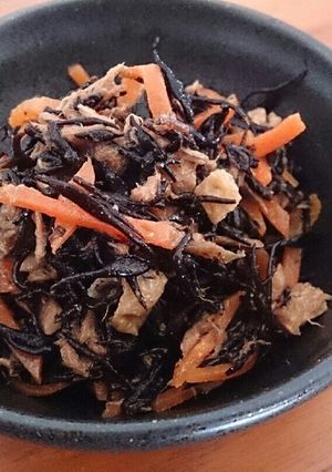 簡単☆ツナとひじきの炒め煮-レシピのメイン写真