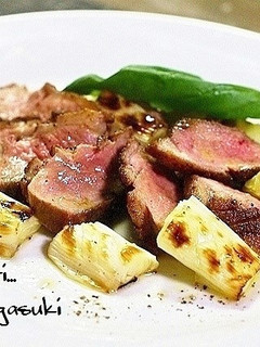 合鴨のロースト~焼き葱のマリネ。-レシピのメイン写真