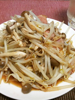 もやしときのこの中華風炒め-レシピのメイン写真