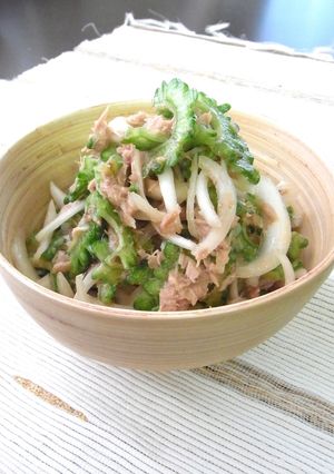 ＊ゴーヤとツナのレモンポン酢＊-レシピのメイン写真
