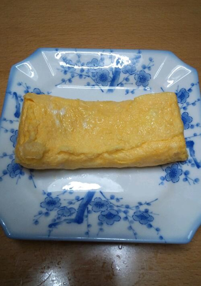 ゴマの風味香る☆だし巻き風卵焼き-レシピのメイン写真