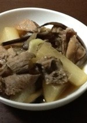 牛スジと大根の旨煮-レシピのメイン写真