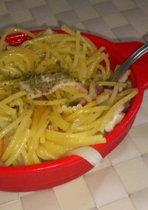 シリコンスチーマーでお手軽パスタ-レシピのメイン写真