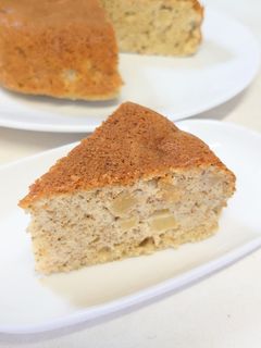 HM&炊飯器で!りんごと紅茶のケーキ-レシピのメイン写真