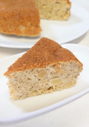 HM＆炊飯器で!りんごと紅茶のケーキ-レシピのメイン写真