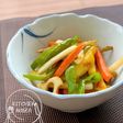 秋野菜の塩きんぴら