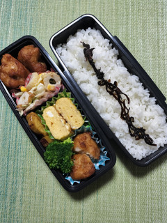 早起き苦手母さんの中学男子弁当 覚書45-レシピのメイン写真